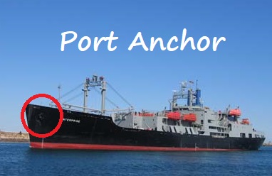 port anchor circled