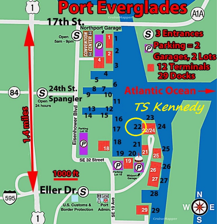 port everglades map