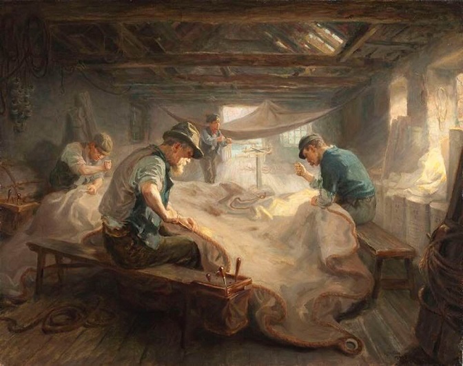 painting sail-making