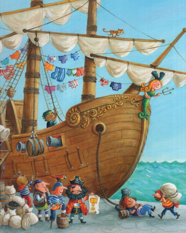 page showing pirate ship