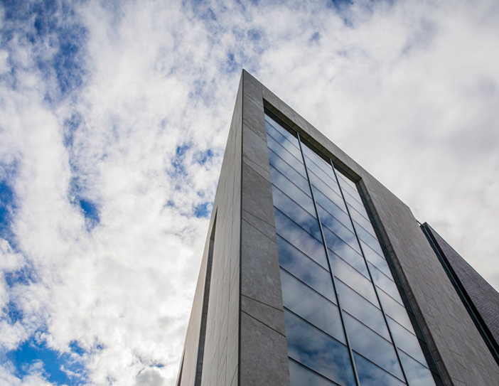 ABS building and blue sky