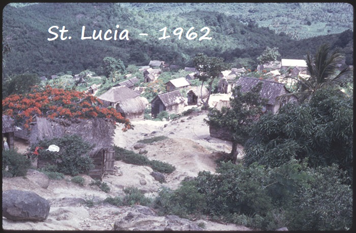 st lucia shacks 1962