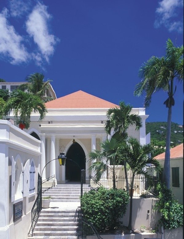 synagogue exterior white building