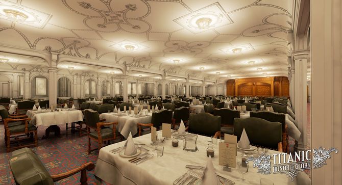 Titanic dining room