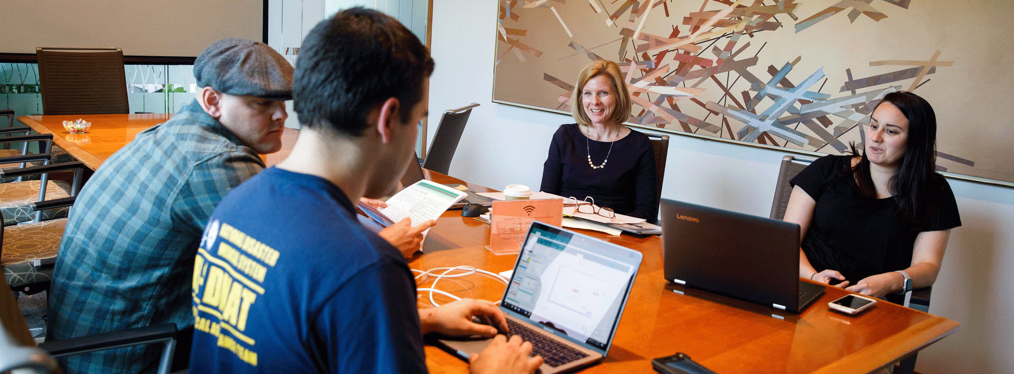 students in graduate program