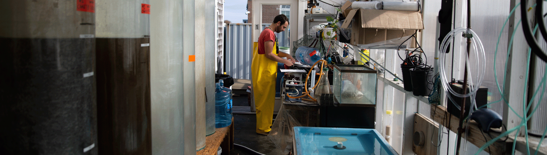 marine science safety and environmental protection student