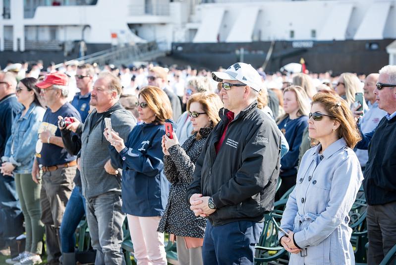 group of spectators