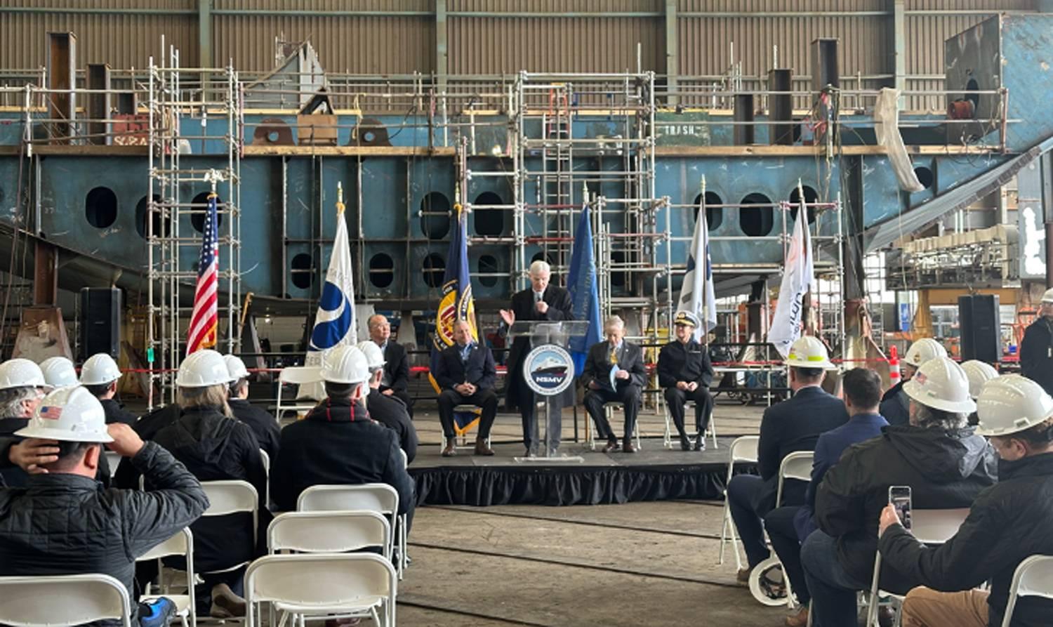 keel laying
