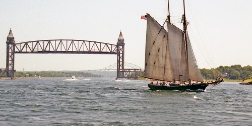 ernestina in the canal