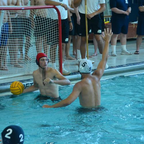 A heated match of water polo!
